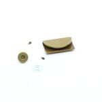 Magnetverschluss Halbmond - messing-0