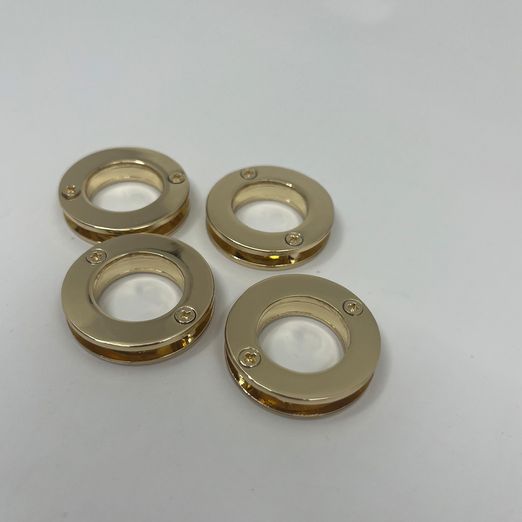 Zierösen - 4 Stück - gold