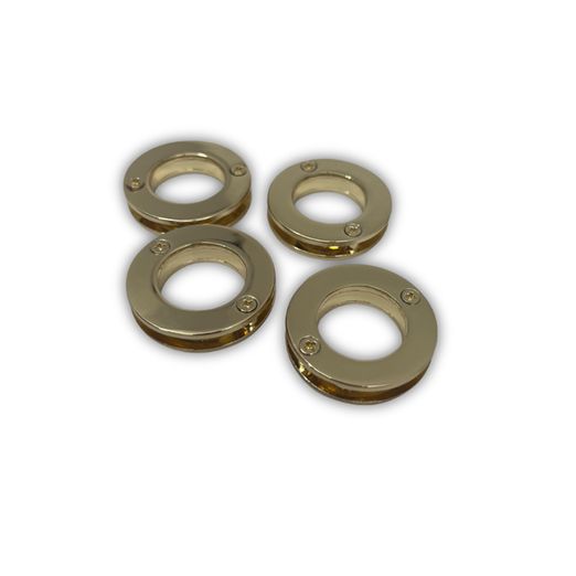 Zierösen - 4 Stück - gold