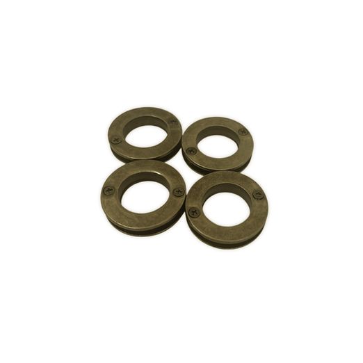 Zierösen - 4 Stück - messing