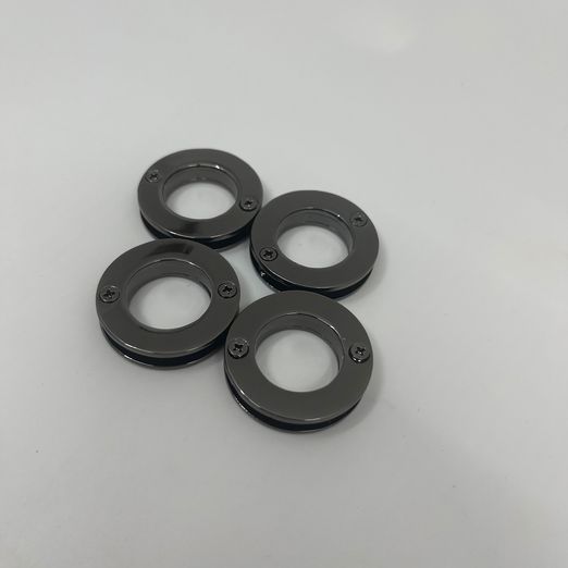 Zierösen - 4 Stück - gunmetal