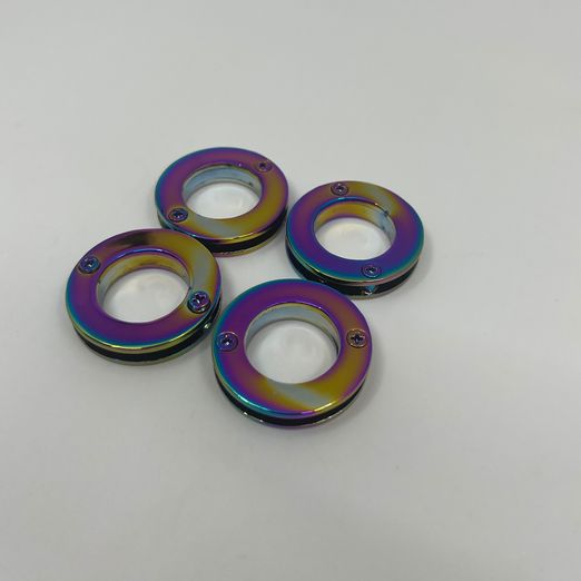 Zierösen - 4 Stück - rainbow