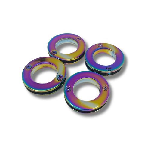 Zierösen - 4 Stück - rainbow