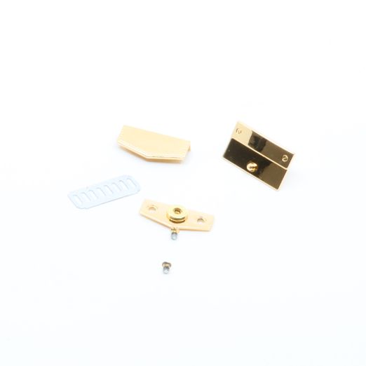 Druckverschluss - gold