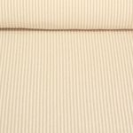 Baumwolle Webware - Küchentuch Ministreifen Beige Natur