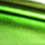 Kunstleder Metallic - lime - Meterware Kunstleder Metallic - lime - Meterware