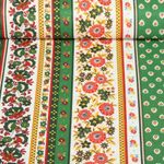 Tissu coton - Torchon de cuisine Provence Vert