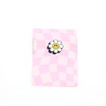 Webetikett - Checker Flower - 50 x 70mm-0