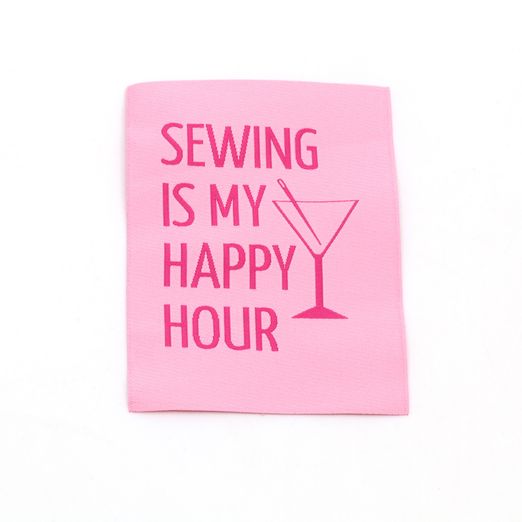 Webetikett XL - Happy Hour - 60 x 80mm