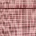 Baumwoll-Popeline - Karo Beere