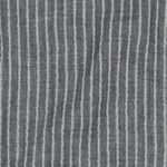 Katoenen mousseline - dubbele gaasstrepen grijs