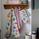 Canvas - Bunte Teekannen Beige-2