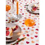 Toile canevas - Coeur Beige-1