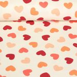 Toile canevas - Coeur Beige-0