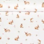 Jersey - Digitaldruck Kombi Hasen Weiß