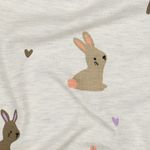 Jersey - Konijnenharten Ecru gemêleerd