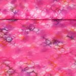 Viscose - Impression Batik Rose vif-0