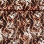 Viskose -  Leo Muster Braun EcoVero 