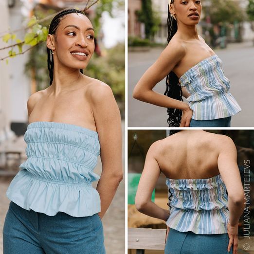 Bandeau Top - The Zola Top - Schnittmuster eBook