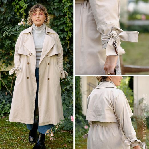 Trenchcoat - The Chloe Trenchcoat - Schnittmuster eBook