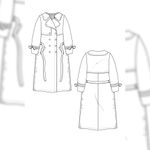 Trenchcoat - The Chloe Trenchcoat - Schnittmuster eBook-5