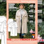 Trenchcoat - The Chloe Trenchcoat - Schnittmuster eBook-1