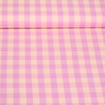 Coton - Carreaux teintés dans la masse Violet