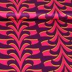 Baumwoll-Satin - Abstrakt Aubergine