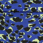 Viskose - Leo Abstrakt Royalblau