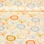 Baumwoll-Popeline - Safaritiere Creme