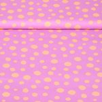 Baumwoll-Popeline - Geometrics Punkte Lila