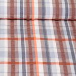 Seersucker - Carreaux Bleu