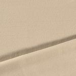 Fleece i ekologisk bomull - doubleface plain beige