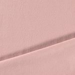 Fleece i ekologisk bomull - Doubleface Uni Pink