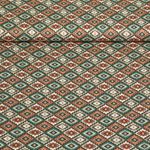 Popeline de coton - Motifs africains Décoration Marron Multicolore