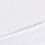 Fleece i ekologisk bomull - doubleface plain white