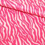 Kunstleder Snaply x Josie - ZebraPink - Meterware-0