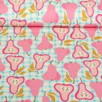 Toile canevas bio - Hamburger Liebe Impression digitale Picknick Pears Rose