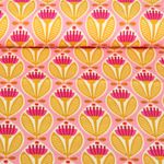 Organic Canvas - Hamburger Liebe Digitalt tryck Picnic Buds Rosa