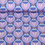 Ekologisk sommartröja - Hamburger Liebe digitalt tryck picknickknoppar blå