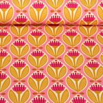 Ekologisk sommartröja - Hamburger Liebe digitalt tryck picknickknoppar rosa