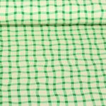 Bio Jersey - Hamburger Liebe Digitaldruck Picknick Check Grün