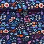 Bio zomers sweat - digitale print Picnic In The Park Navy