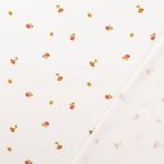 Jersey - Digitale Print Combi Paddenstoelen Wit