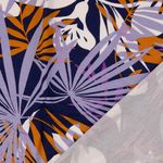 Viskosjersey - Stora lila palmblad