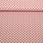 Seersucker - Fleurs vintage Mauve