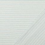 Sommersweat - French Terry tricoté rayures turquoise