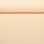 Sommersweat - Strick French Terry Streifen Orange 