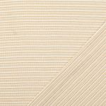 Sweat d'été - French Terry tricoté rayures beige