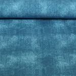 Jersey - Jeansoptik Petrol